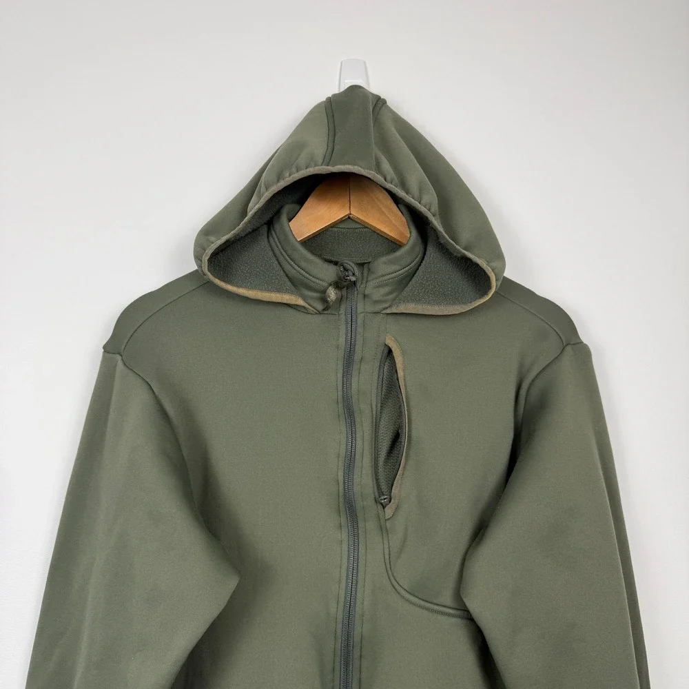 Propper Tactical‎ Half Zip Fleece Hoodie Pullover Mens Medium Green Outdoors